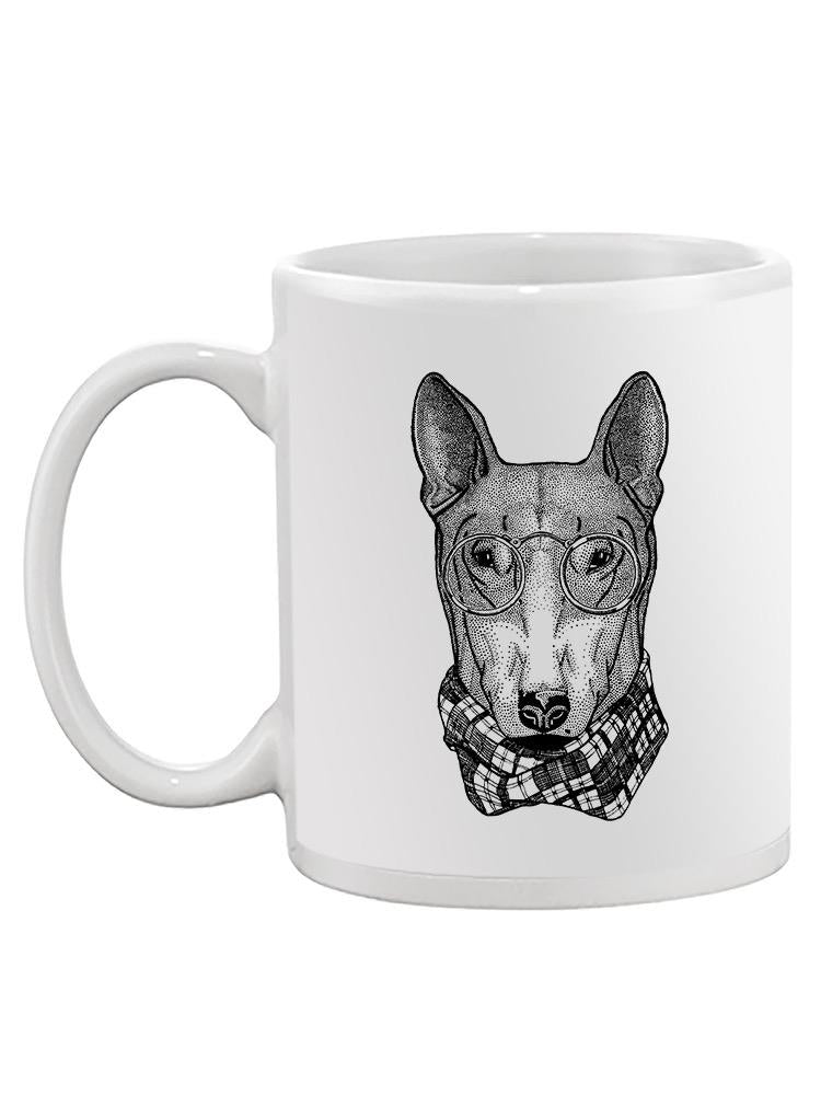 Hipster Dog Portrait Mug - Image by Shutterstock