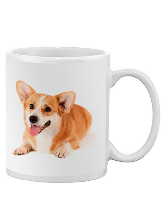 Corgi Dog Sits Mug - Image by Shutterstock