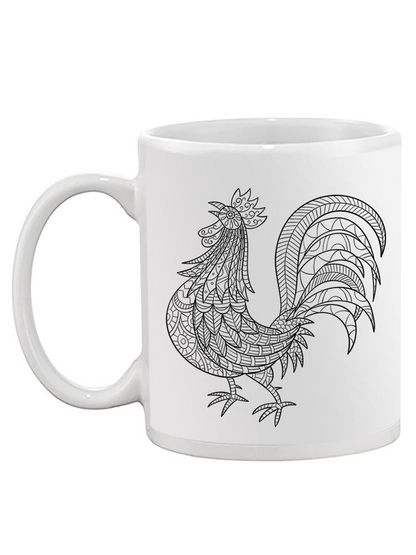 Chicken Pattern Mug -SPIdeals Designs