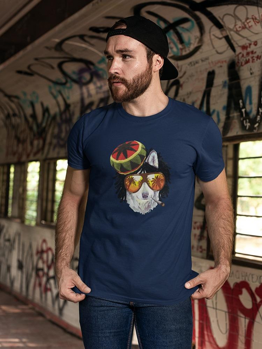Cool Dog T-shirt -SmartPrintsInk Designs