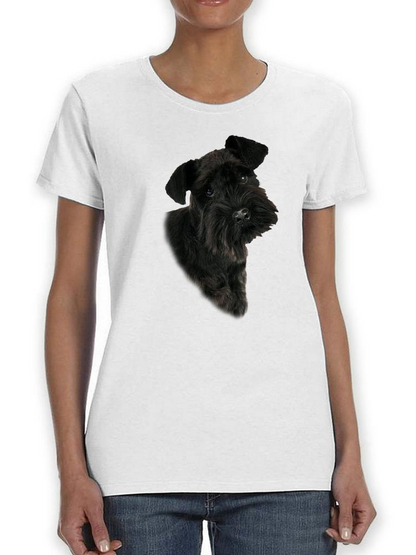 Cute Schnauzer Dog T-shirt -SPIdeals Designs
