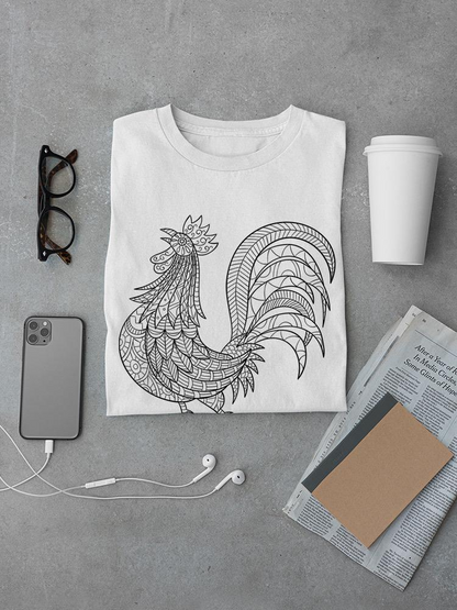Chicken Pattern T-shirt -SPIdeals Designs