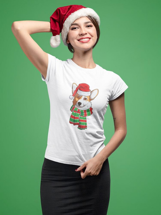 Christmas Dog T-shirt -SPIdeals Designs