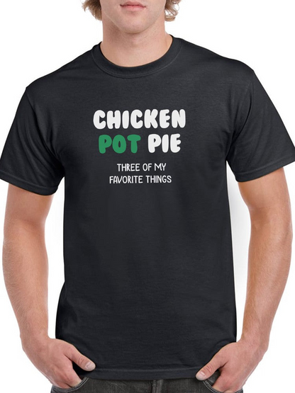 Chicken-pot Pie T-shirt -SmartPrintsInk Designs