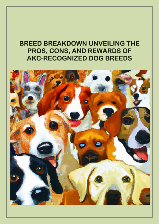 Breed Breakdown: Unveiling the Pros, Cons, and Rewards of AKC-Recognized Dog Breeds