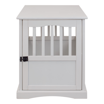 Pet Crate End Table-White