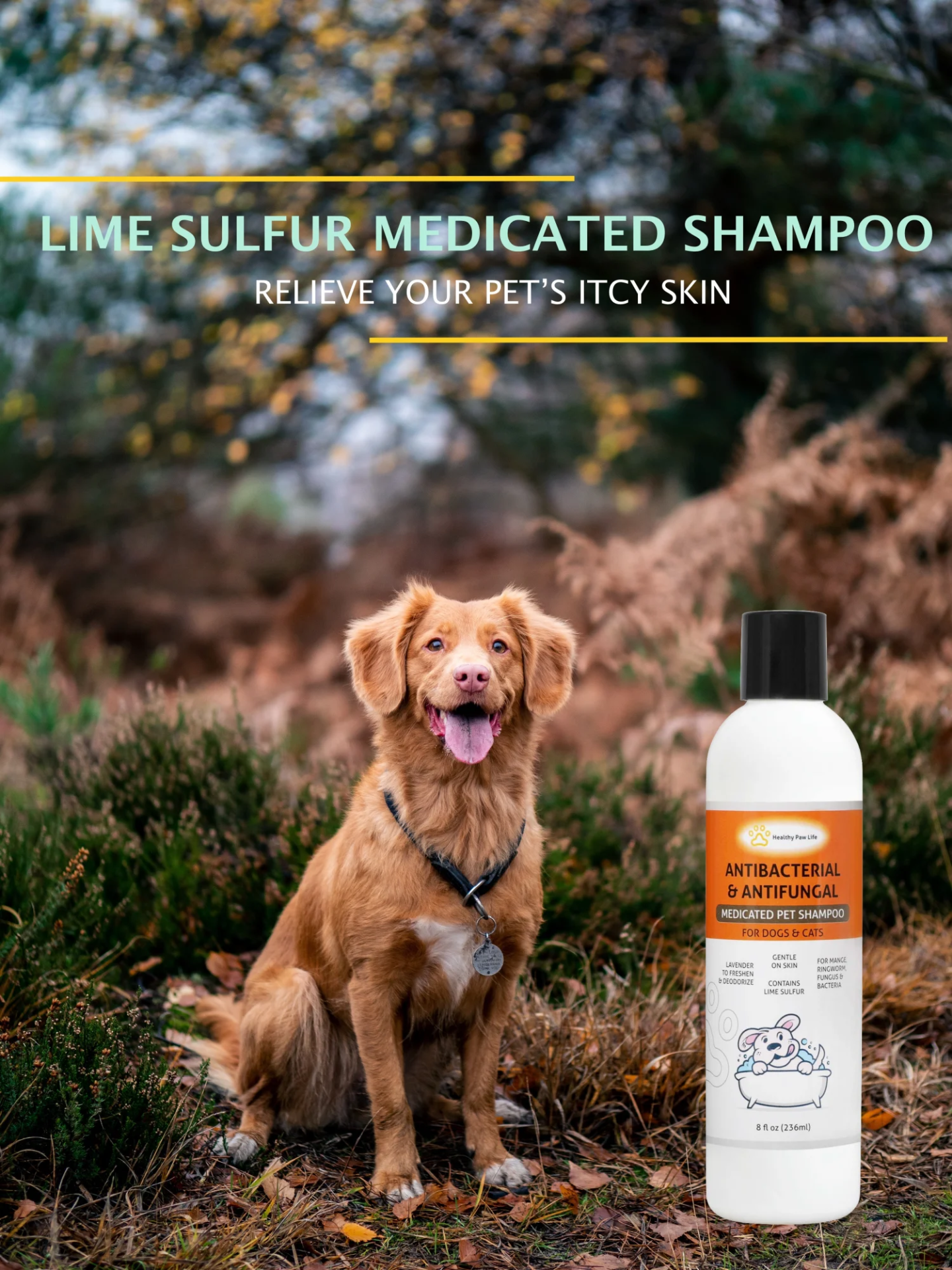 Lime Sulfur Pet Shampoo
