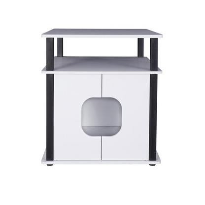 Pet Bedside Table - White