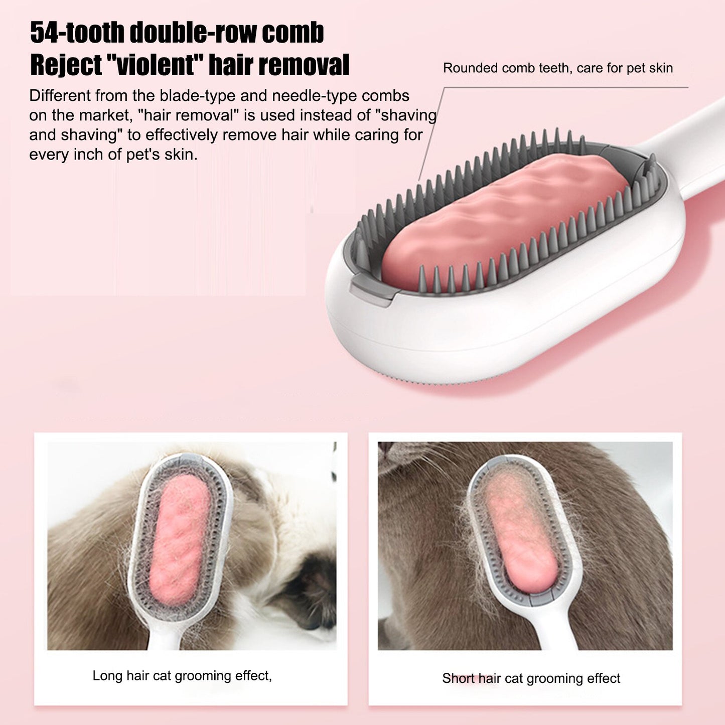 Pet item Cat Hair Remover Dog Self Cleaning Brush Cats Dogs Removes Animal Comb Grooming Supplies Pet Cleaner For Shedding Hair