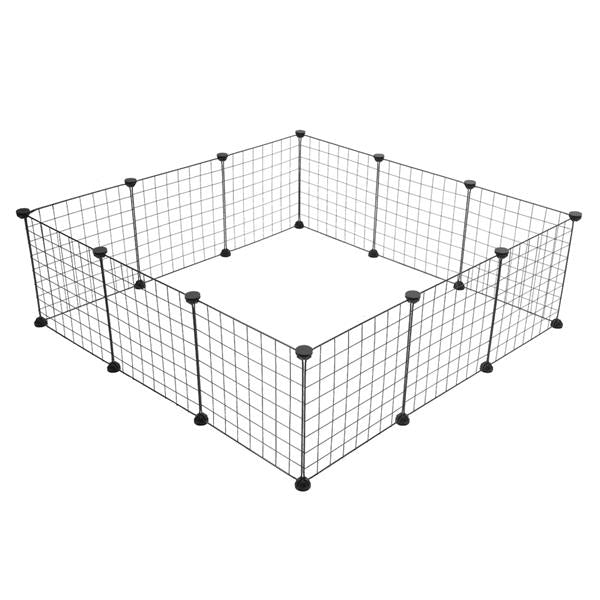 Small Animal Cage Indoor Portable Metal Wire Yard Fence for Small Animals,Rabbits,Kennel Crate Fence Tent Pet Playpen