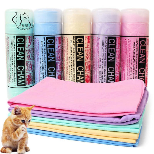 2022 Ultrafast Special Deerskin Absorbent Towel Pet Dog Towel Multifunction Towel PVA Clean And Strong Dog Cat Beach Towels Set