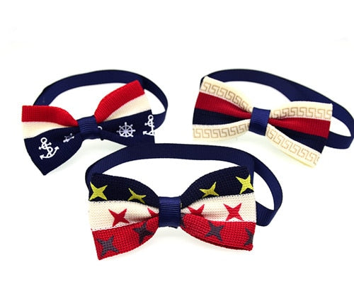 50/100pcs Dog Bowtie Small Dog Bowtie Bulk Dog Accessories Dog Fashion Bow Tie Pet Supplies Pet Bow Tie Collars for Small Dogs