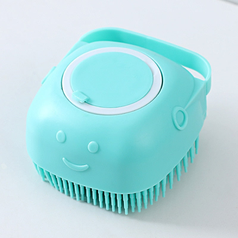 Pet Accessories For Dogs Shampoo Massager Brush Bathroom Puppy Cat Massage Comb Grooming Shower Brush For Bathing Soft Brushes