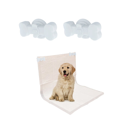 Pee Pad Holder For Dogs Potty Pad Holder With Strong Adhesive And Magnets Potty Pad Holder For Indoor House Wall Keep Clean