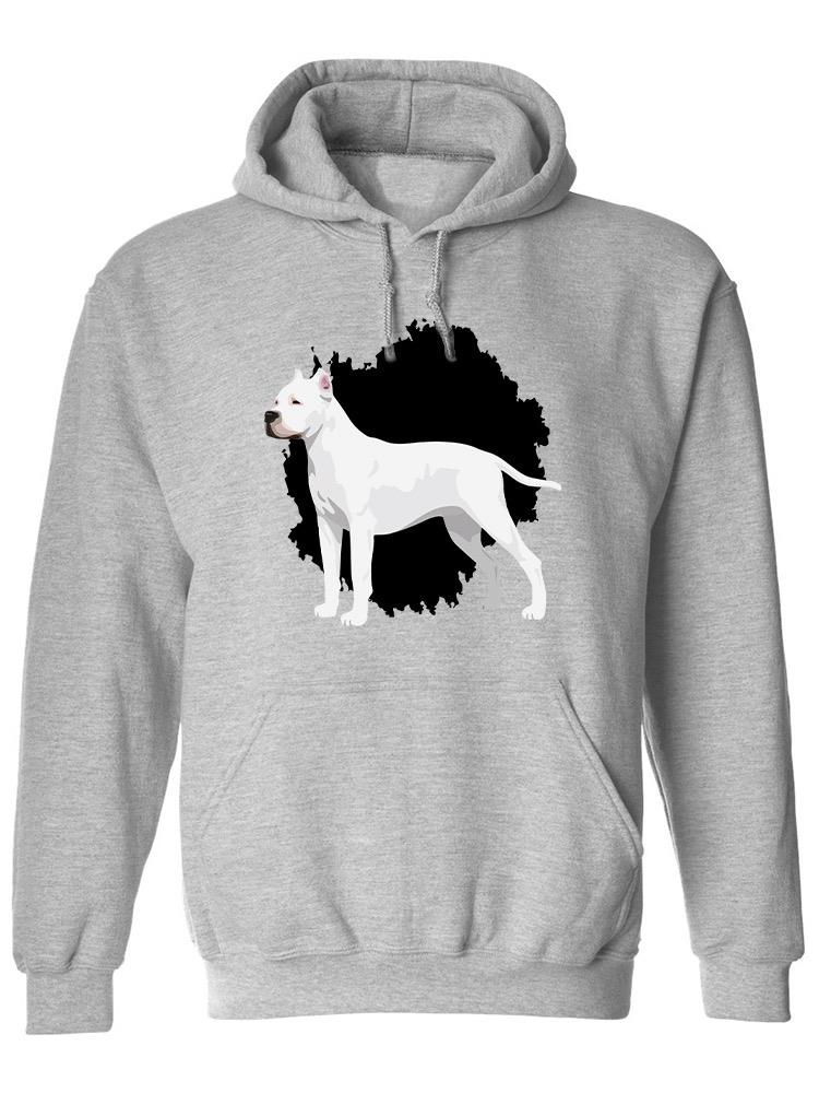 Mastiff Dog Standing Hoodie -SPIdeals Designs