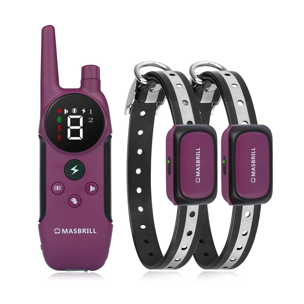 Electric Rechargeable Dog Training Collar
